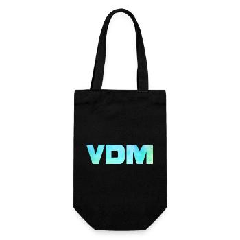 VDM - Geschenkbeutel für Flaschen - Schwarz - Vorne