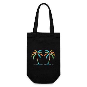 je suis en vacances - Sac à bouteille - noir - Devant