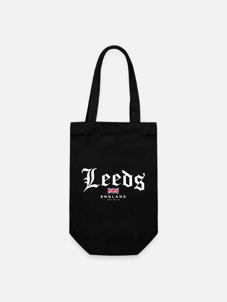 Leeds Great Britain - Geschenkbeutel für Flaschen - Schwarz