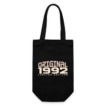 Vintage 1992 Limited Edition 1992 Birthday - Gift Bag for Bottles - black - Front