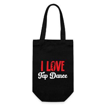 Tap Dance Teacher Tap Dancer Tap Dance - Gift Bag for Bottles - black - Front