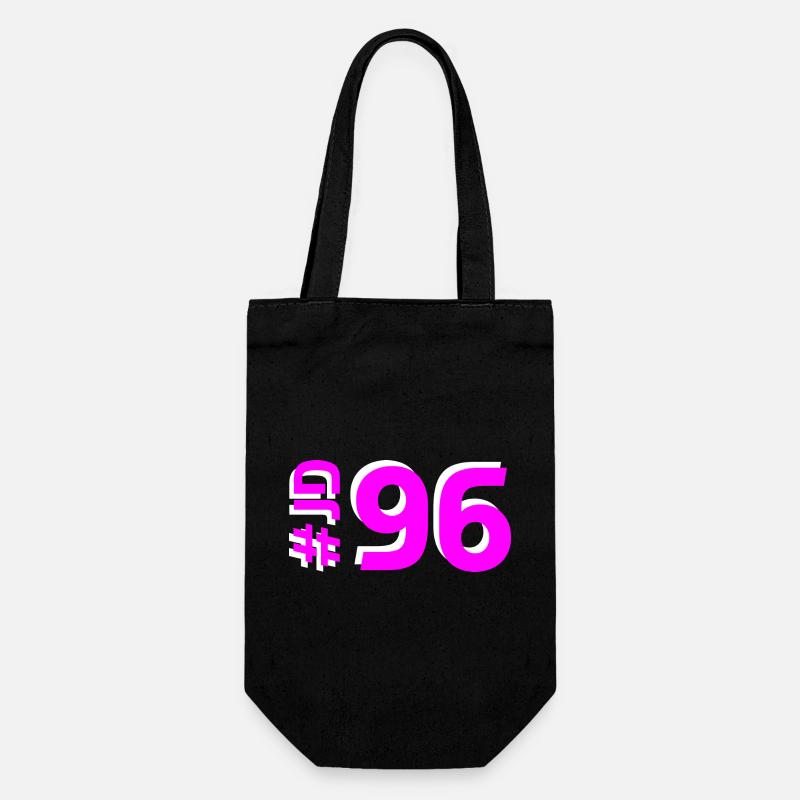 JD96 - Geschenkbeutel für Flaschen - Schwarz