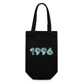 1996 - Geschenkbeutel für Flaschen - Schwarz - Vorne