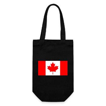 Canada - Gift Bag for Bottles - black - Front