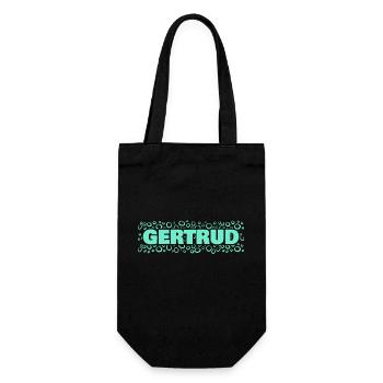 Cadeau pour Gertrud - Sac à bouteille - noir - Devant