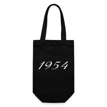 1954 Birthday Gift, Original since 1954 - Gift Bag for Bottles - black - Front