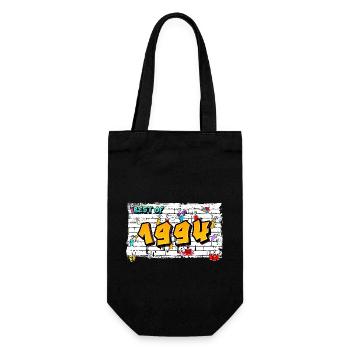 Best of 1994 Graffiti – 31 Years of Grunge Energy - Gift Bag for Bottles - black - Front