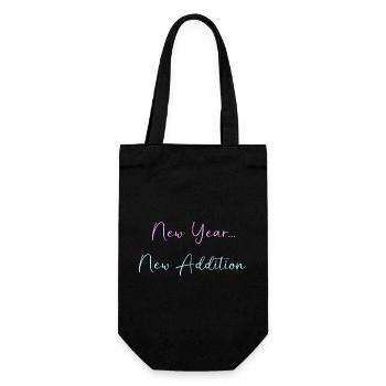 Sexe Révélation Nouvel An - Sac à bouteille - noir - Devant