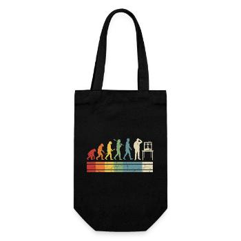 Évolution de l’impression 3D – Vintage Maker Design - Sac à bouteille - noir - Devant