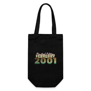 25th Anniversary Limited Edition (SCR) 02/2001 - Gift Bag for Bottles - black - Front