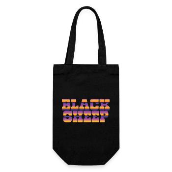 black sheep - Gift Bag for Bottles - black - Front