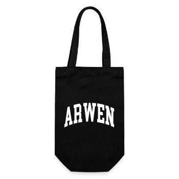 Arwen - Gift Bag for Bottles - black - Front