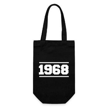 1968 Cadeau rétro 1968 - Sac à bouteille - noir - Devant