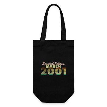 25th Anniversary Limited Edition (SCR) 03/2001 - Gift Bag for Bottles - black - Front