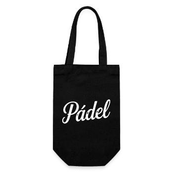 Padel amusant, je ne peux pas, j'ai du padel, Padelist - Sac à bouteille - noir - Devant