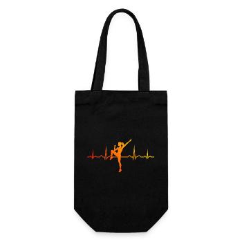 Gruppenfitness Geschenk für die Cardio-Liebhaberin - Geschenkbeutel für Flaschen - Schwarz - Vorne