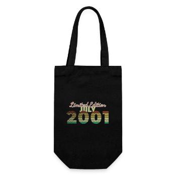 25th Anniversary Limited Edition (SCR) 07/2001 - Gift Bag for Bottles - black - Front