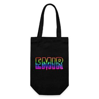 Emir RS Rainbow - Gift Bag for Bottles - black - Front