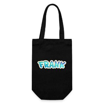 Frank - Gift Bag for Bottles - black - Front