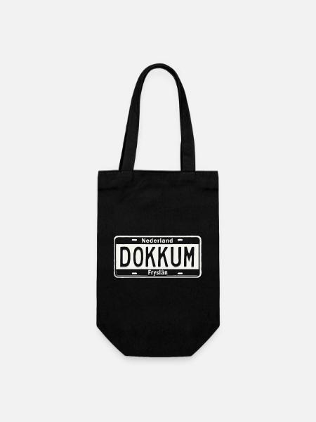 T-Shirt Dokkum Hoodie Ijsselmeer Holland - Sac à bouteille - noir