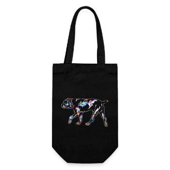Cane Corso Geometric - Gift Bag for Bottles - black - Front
