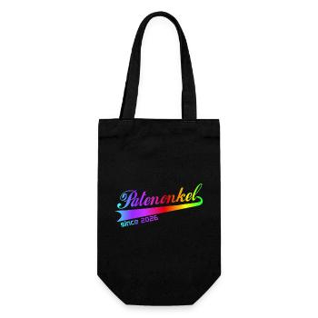 Godfather 2026, Godfather Hoodie, Bag, Shirt - Gift Bag for Bottles - black - Front