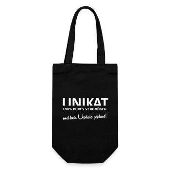 UNIQUE – 100% pure pleasure - Gift Bag for Bottles - black - Front