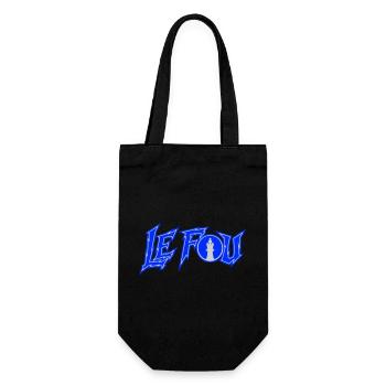 Design Le Fou Pièce d'Échecs Style Urbain Moderne - Sac à bouteille - noir - Devant
