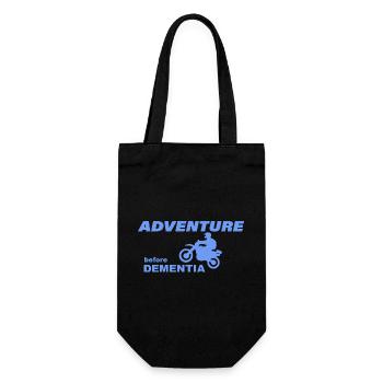 MOTORBIKE ADVENTURE - Geschenkbeutel für Flaschen - Schwarz - Vorne