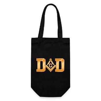 Illuminati Freemasons - Gift Bag for Bottles - black - Front