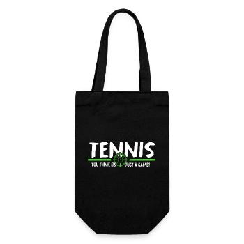Tennis Match Tennis Match Balle de tennis - Sac à bouteille - noir - Devant