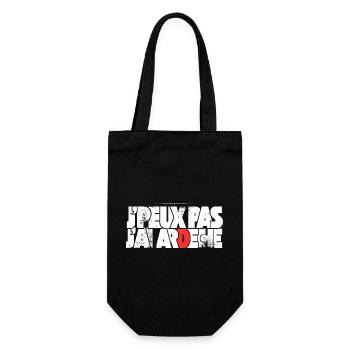 J'peux pas j'ai Ardèche - Sac à bouteille - noir - Devant