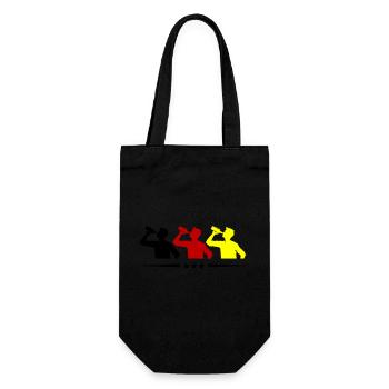 Drinker Team Bottle Germany - Gift Bag for Bottles - black - Front