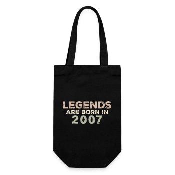 Légendes 2007 Vintage rétro anniversaire Original - Sac à bouteille - noir - Devant