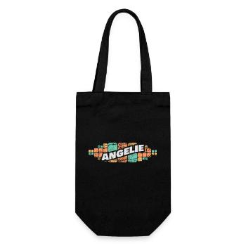 Cadeau pour Angelie - Sac à bouteille - noir - Devant