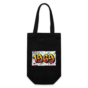 Retro vibes 1969 Graffiti – 56 ans d’audace - Sac à bouteille - noir - Devant