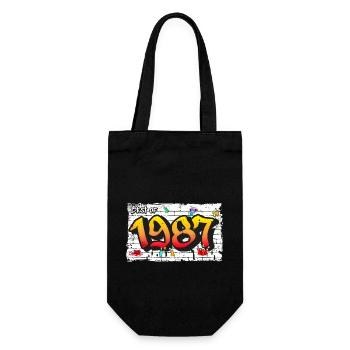 Le meilleur du graffiti de 1987 – 38 ans de rétro - Sac à bouteille - noir - Devant