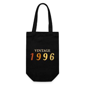 Tee 30 Ans Légende Né(e) 1996 - Sac à bouteille - noir - Devant