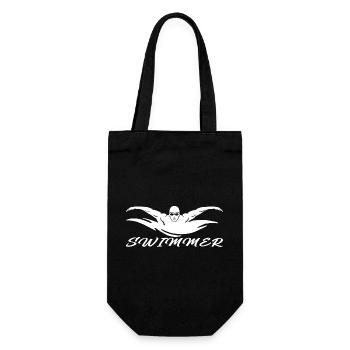 Swimmer - Gift Bag for Bottles - black - Front