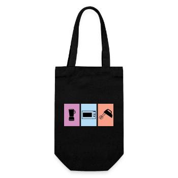 Cook - Gift Bag for Bottles - black - Front