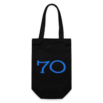 HAPPY BIRTHDAY. HAPPY BIRTHDAY. ANNIVERSARY. - Gift Bag for Bottles - black - Front