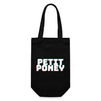 Petit poney - Sac à bouteille - noir - Devant