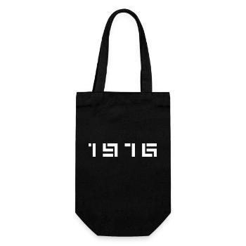 Année de naissance Anniversaire Né en - Fabriqué en 1976 - Sac à bouteille - noir - Devant