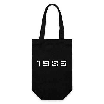 Geburtsjahr Geburtstag Born In - Made in 1983 - Geschenkbeutel für Flaschen - Schwarz - Vorne
