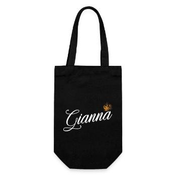 Gianna Nom pour les femmes Enfants Bambins - Gianna - Sac à bouteille - noir - Devant