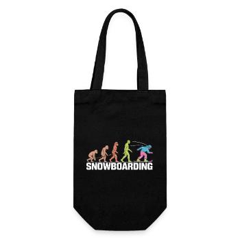 Évolution de la conception du snowboard - Sac à bouteille - noir - Devant