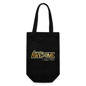 Legendary since 1965 Vintage Birthday - Gift Bag for Bottles - black - Front
