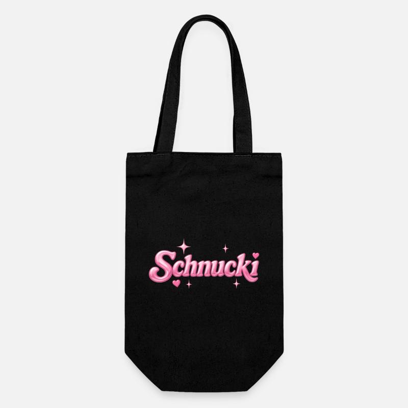 schnucki / Conception Y2K - Sac à bouteille - noir