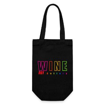 Vin - ART - Sac à bouteille - noir - Devant
