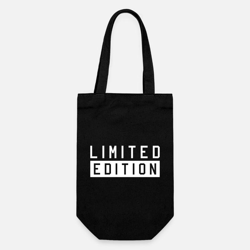Limited Edition - Geschenkbeutel für Flaschen - Schwarz